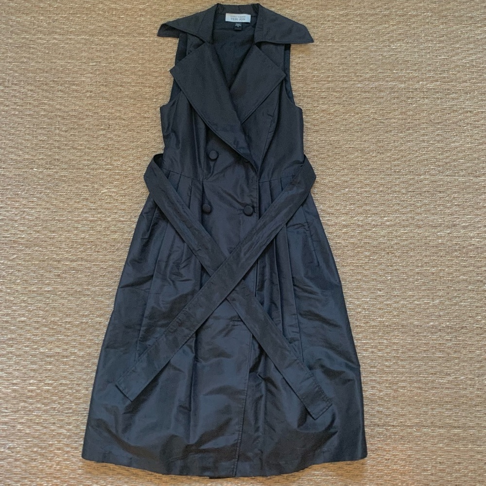 Pleated Black Dress